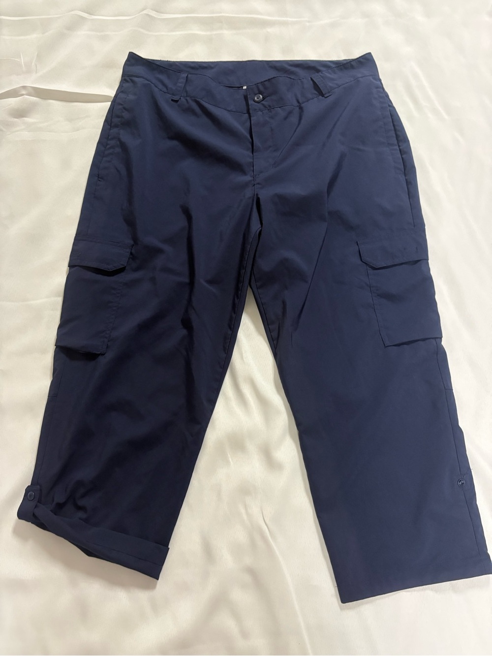Columbia Navy Women's Cargo Capris - Outdoor Travel Pants